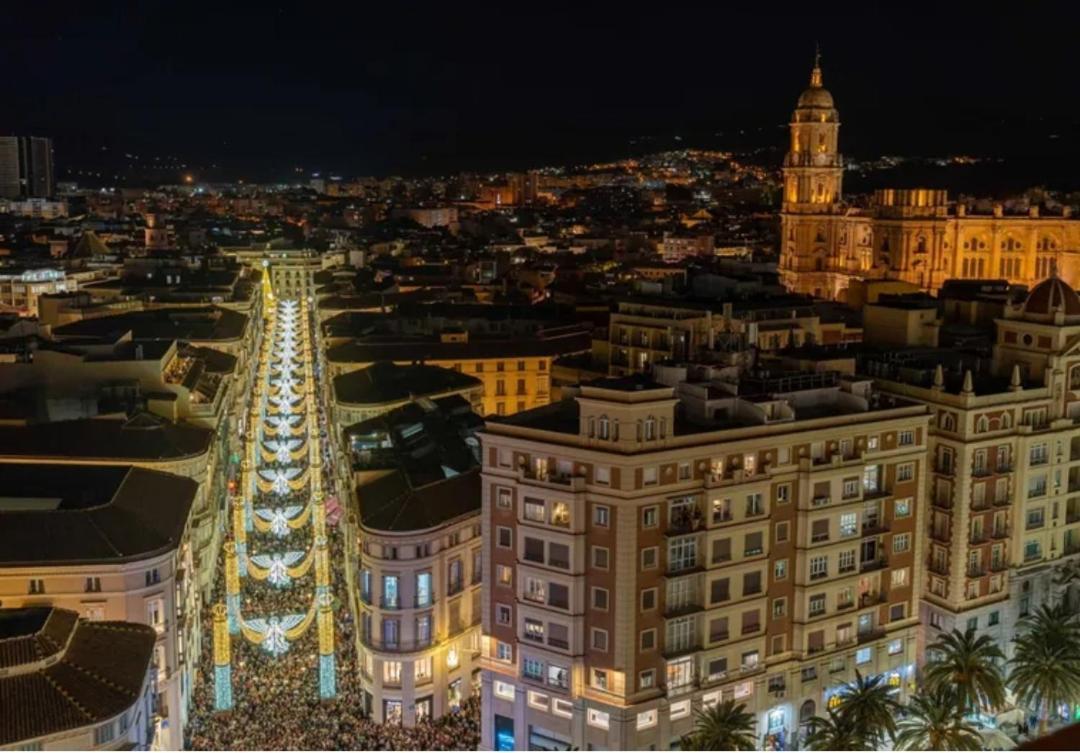 מאלגה Apartamento El Dorado Cerca Del Mar מראה חיצוני תמונה